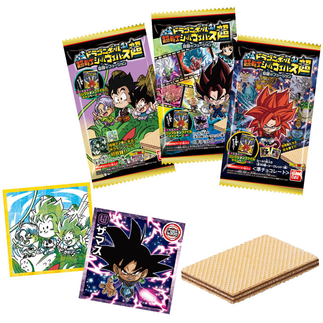 Gaufrette Dragon Ball Super Warrior Seal Wafer Super Miracle Fusion--0