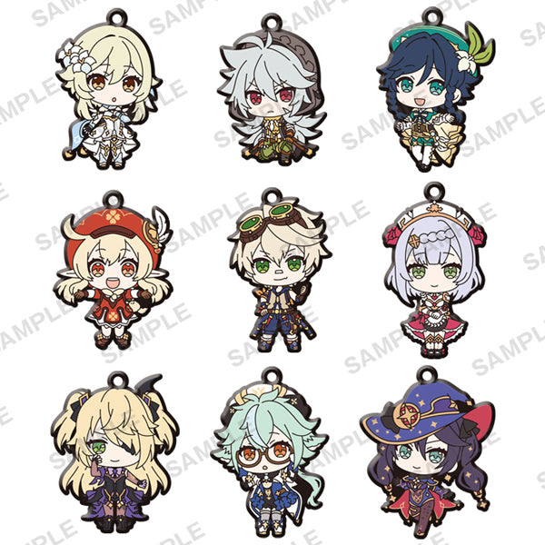 Genshin Impact Capsule Rubber Strap vol.2 (Gachapon)--1