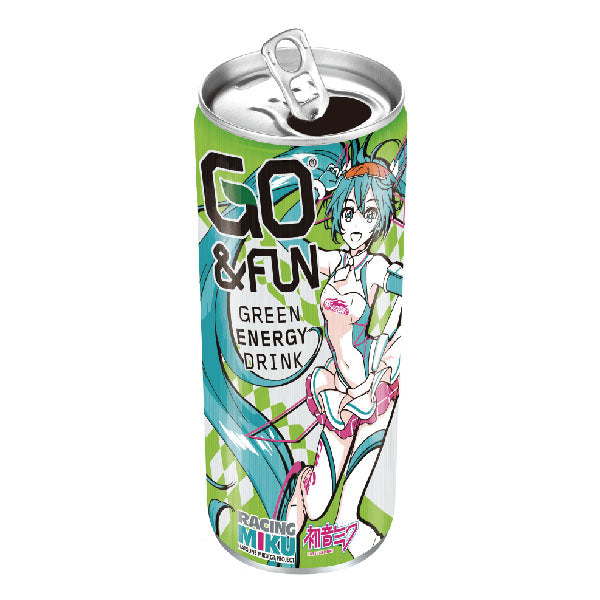 Go&Fun Green Energy Drink x Racing Miku (250ml)--0