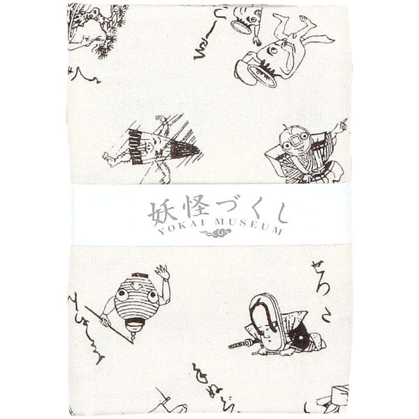 Japanese Towel (Tenugui) Yokai Museum--0