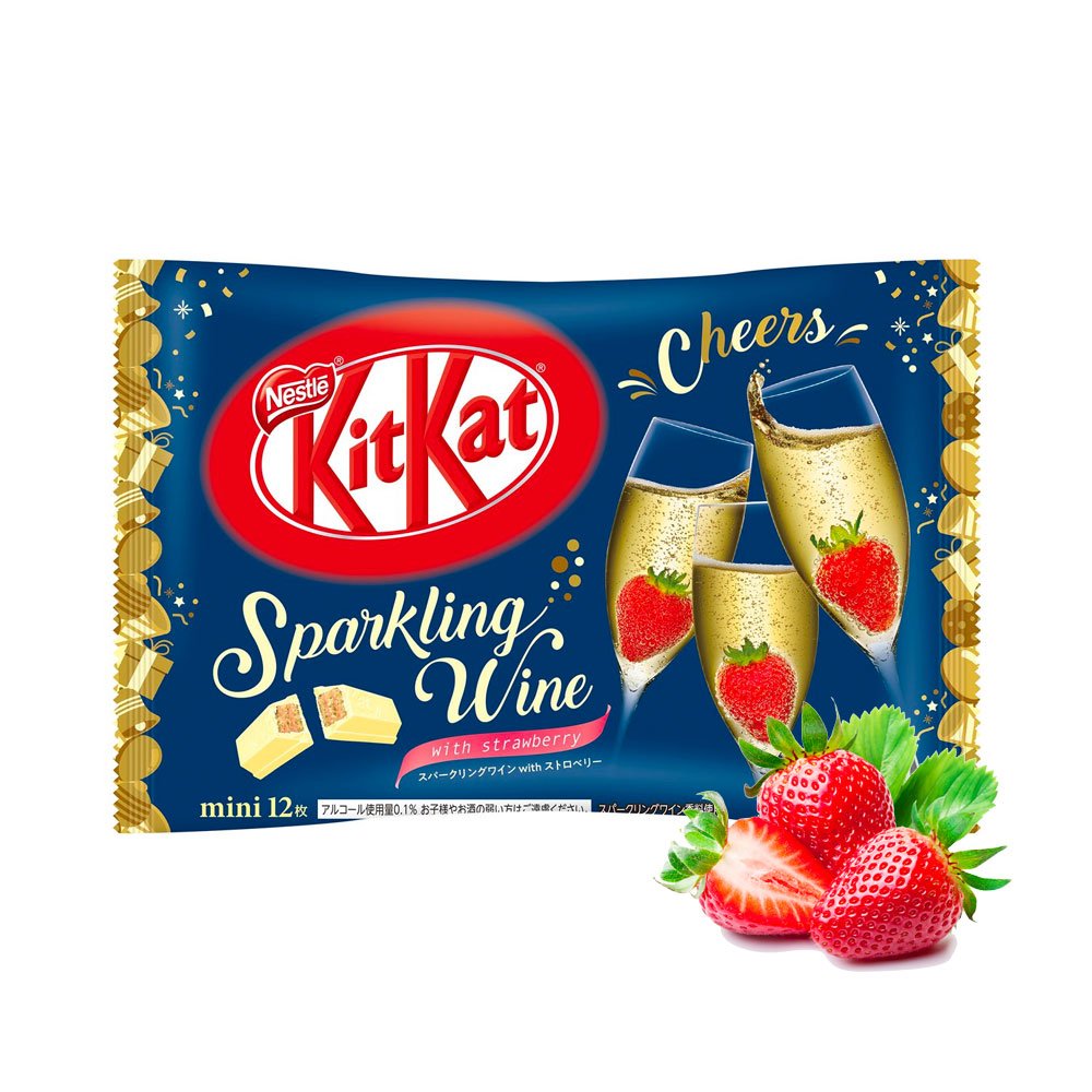 KitKat Sparkling Wine & Strawberry--0