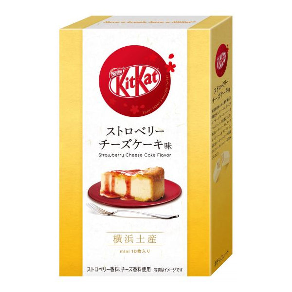 KitKat mini - Cheese Cake Fraises (boîte de 10)--0