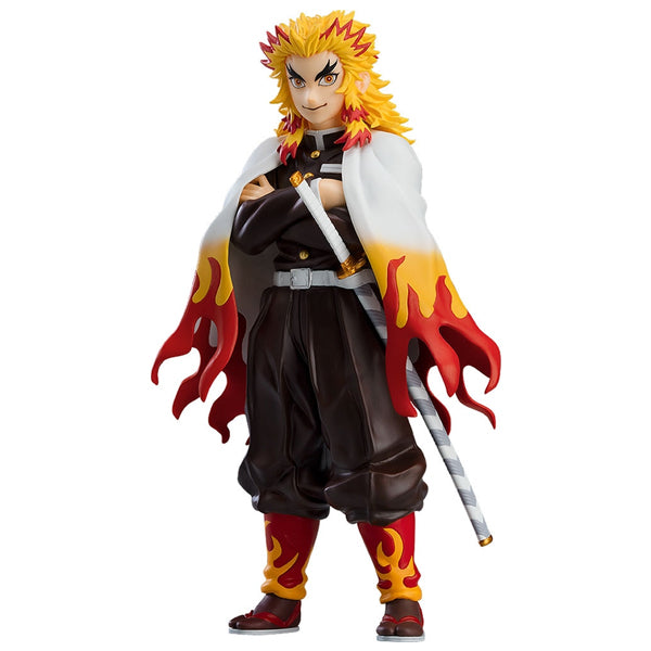 POP UP PARADE "Demon Slayer" Kyojuro Rengoku Figure--0