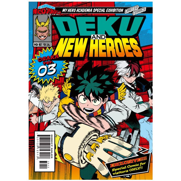 My Hero Academia Special Exhibition Limited Comics - Deku and New Heroes--0