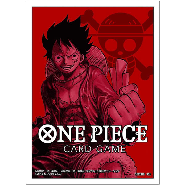 One Piece Card Game - Official Card Sleeve Monkey D. Luffy--0