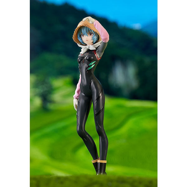 POP UP PARADE "Rebuild of Evangelion" Rei Ayanami Tentative Name Farming Version Figure--2