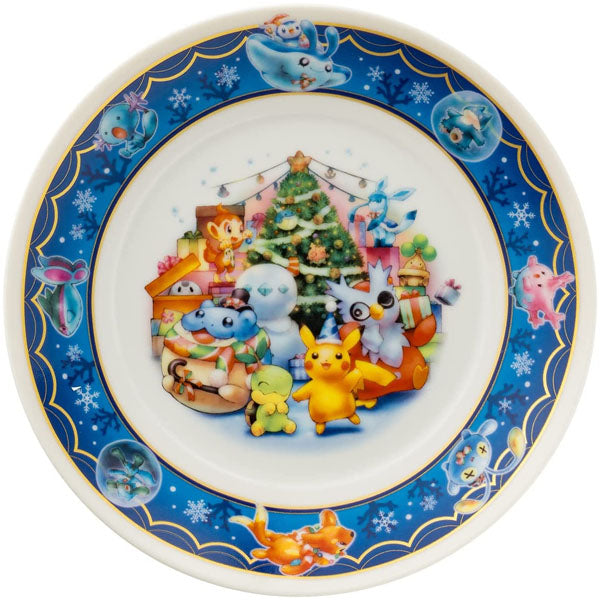 Porcelain Christmas Plate "Pokémon Christmas in the Sea"--0