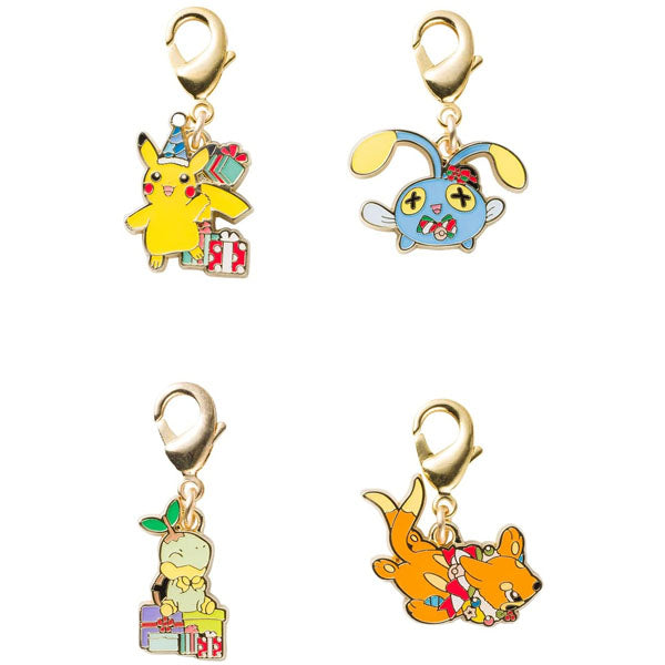 "Pokémon Christmas in the Sea" Pikachu Charm Set--0