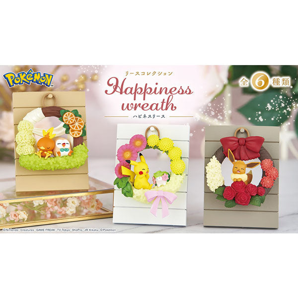 Pokémon Wreath Collection Happiness Wreath RE-MENT--1