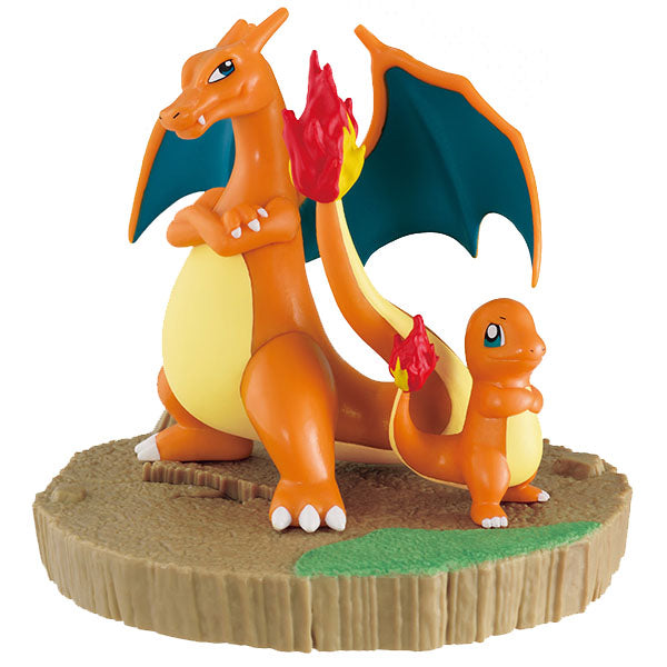 Pokémon Tail! Figure - Charmander and Charizard--0