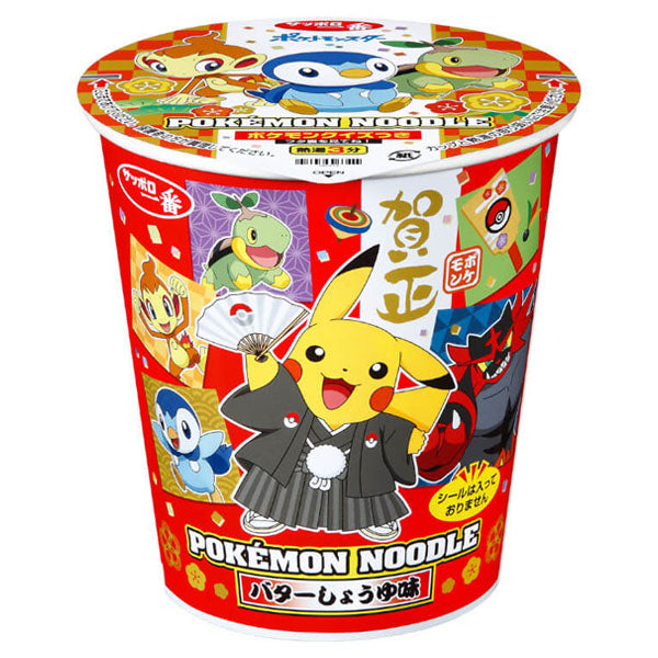 Cup Ramen Pokémon - Sauce Soja et Beurre--0