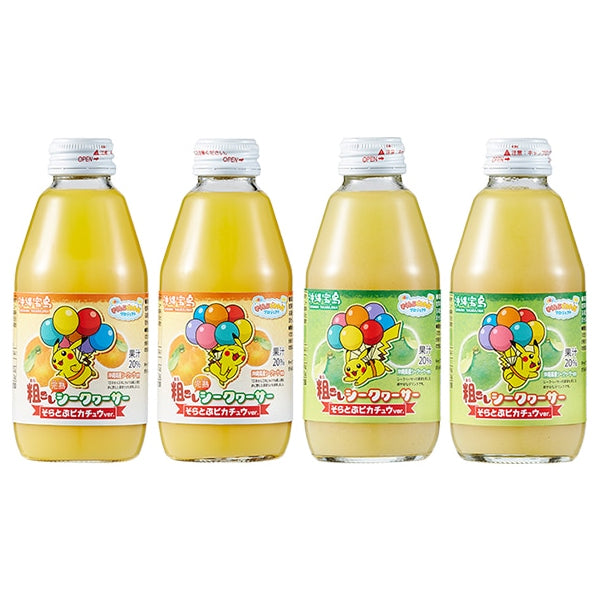 Shikuwasa Drink - Pokémon Flying Pikachu Version 200ml--1