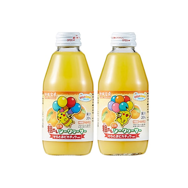 Shikuwasa Drink - Pokémon Flying Pikachu Version 200ml--3