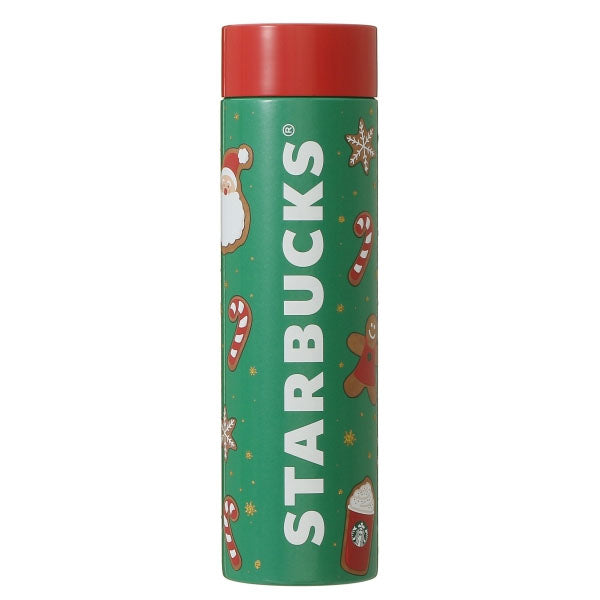 Starbucks Holiday 2021 - Stainless Bottle Green 350ml--0