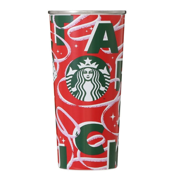 Starbucks Holiday 2021 - Stainless Cup Red Cup 473ml--0