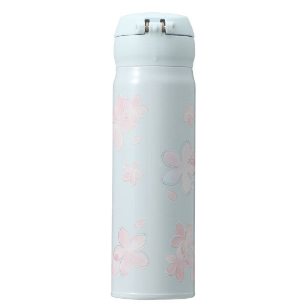 Starbucks Sakura 2022 - Bouteille Inox Handy Bleu 500ml--1