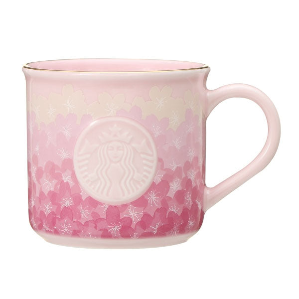 Starbucks Sakura 2022 - Mug Logo Pétales Gradation 355ml--0