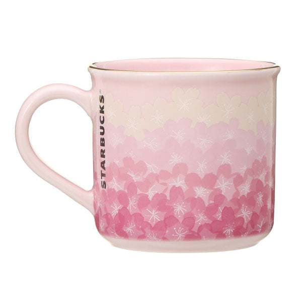 Starbucks Sakura 2022 - Mug Logo Petal Gradation 355ml--1