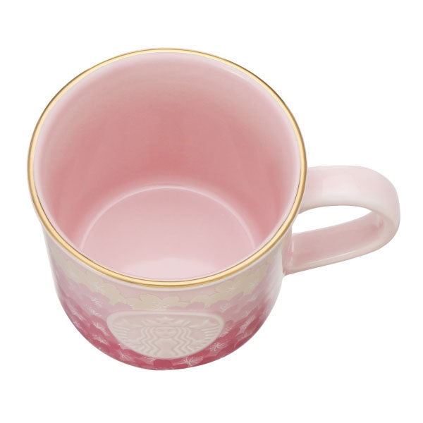 Starbucks Sakura 2022 - Mug Logo Petal Gradation 355ml--2