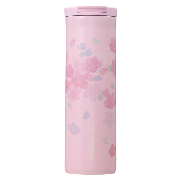 Starbucks Sakura 2022 - Stainless Bottle Pink 473ml--0