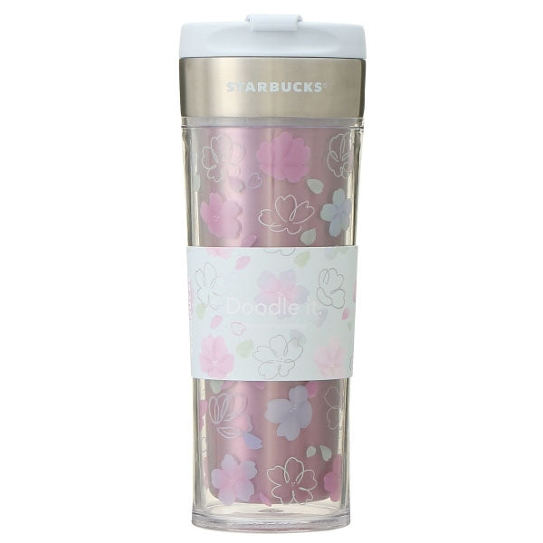 Starbucks Sakura 2022 - Stainless Create Your Tumbler 473ml--0