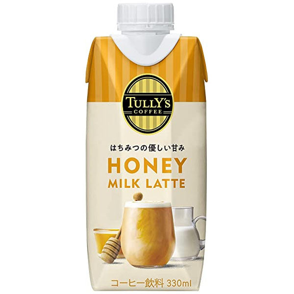 Tully's Coffee Honey Milk Latte--0