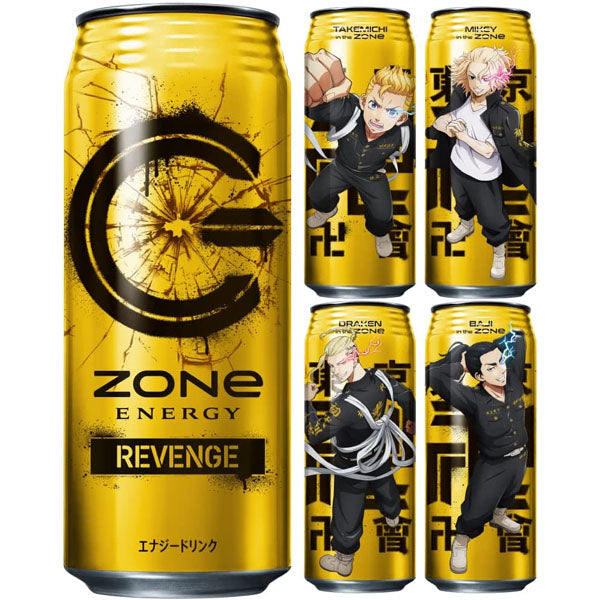 ZONe REVENGE Energy Drink Tokyo Revengers (500ml)--0