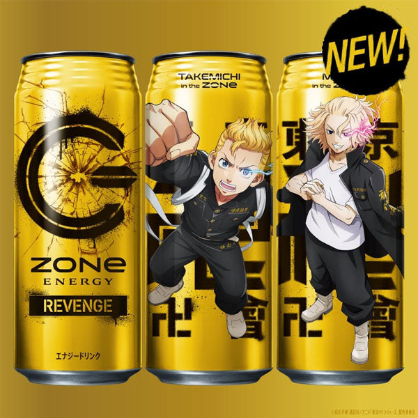 ZONe REVENGE Energy Drink Tokyo Revengers (500ml)