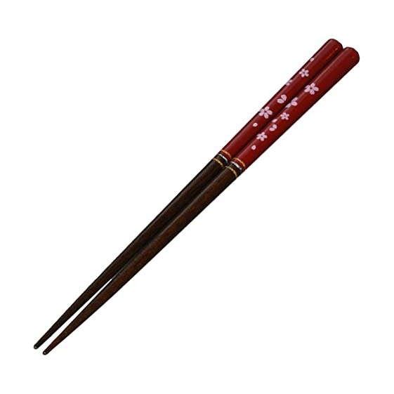 Sakura Chopsticks Red--0