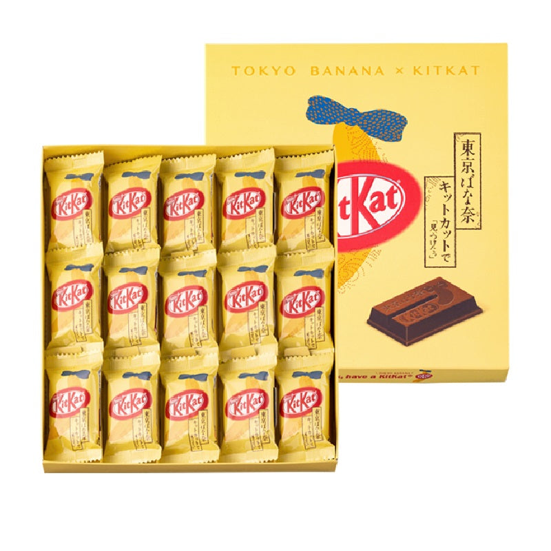 KitKat mini - Tokyo Banana (boîte de 15)--0