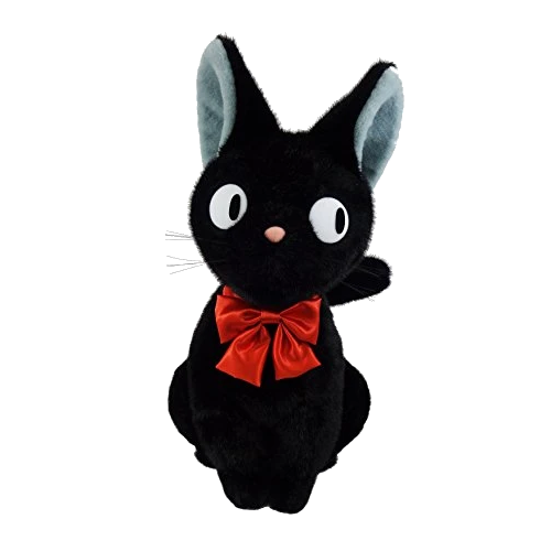 Peluche Jiji (Assis) - Taille S--0