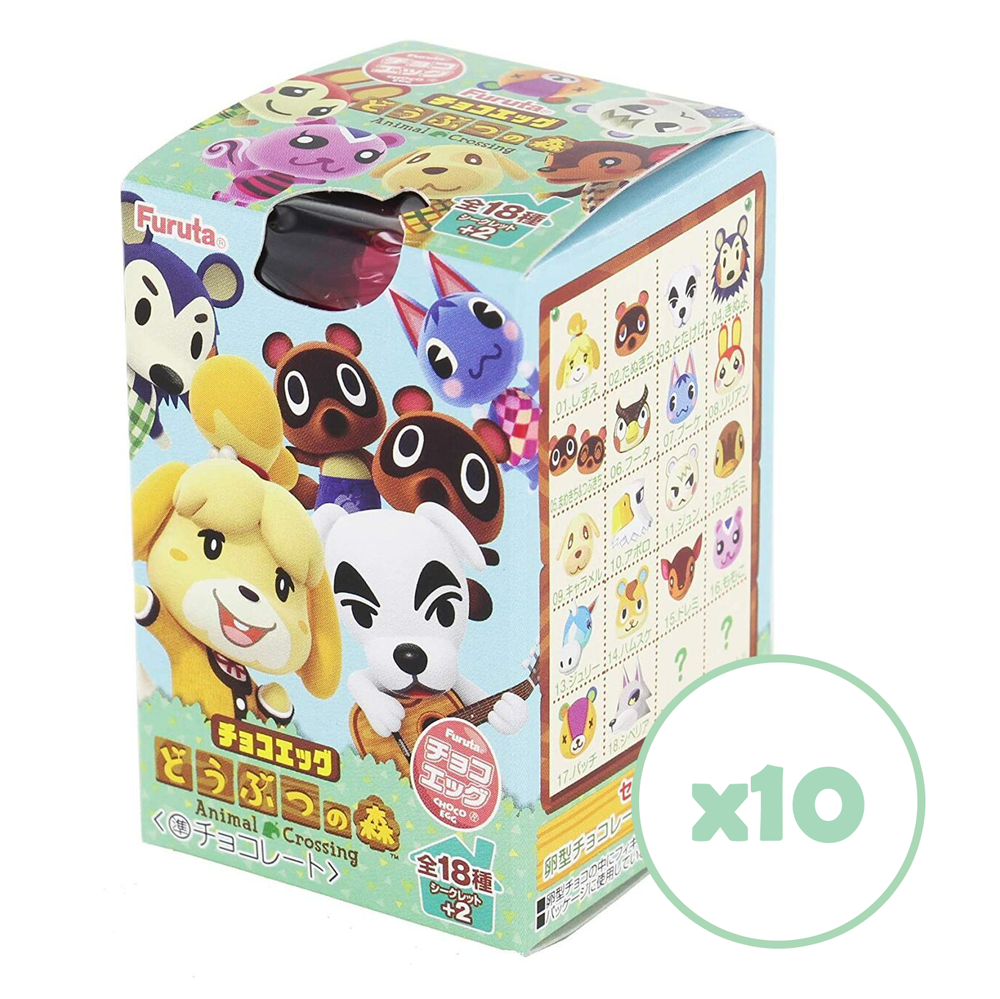 Choco Egg Animal Crossing (lot de 10)--0