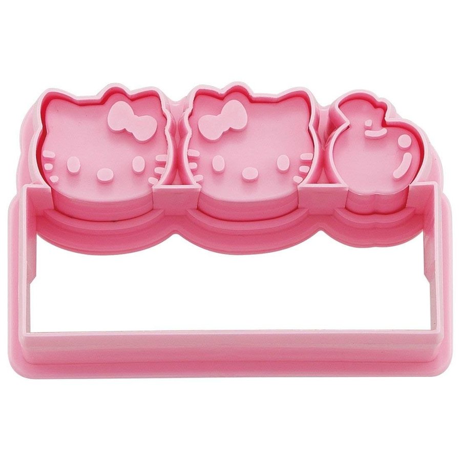 Hello Kitty Mini Cutter Balan Mold for Bento--0