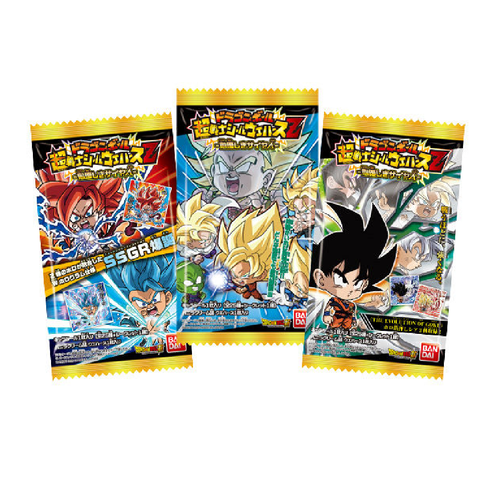 Gaufrette Dragon Ball Super Warrior Seal Wafer Z: The Kind-hearted Saiyan--0