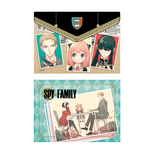 Spy x Family Clear File avec fermeture--0