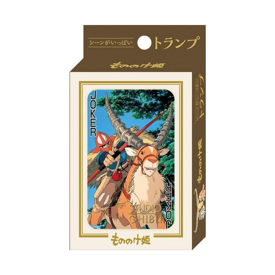 Ghibli - 52 Playing cards Princess Mononoke--0