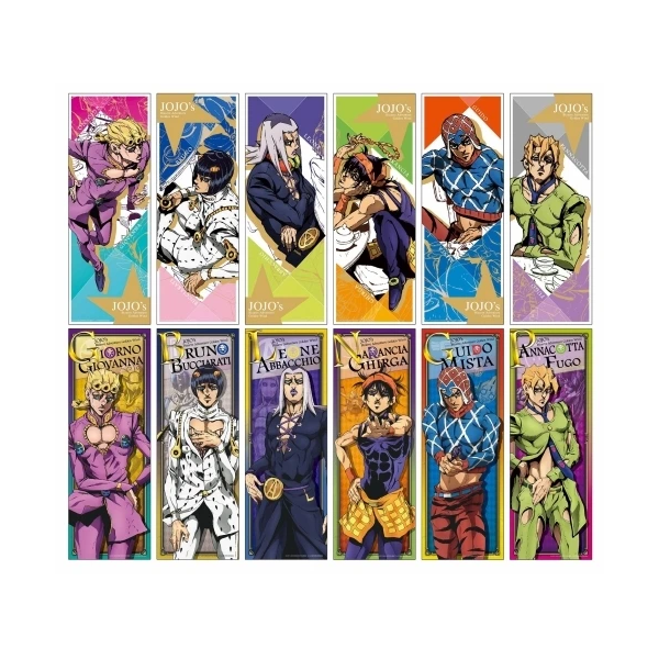 JoJo's Bizarre Adventure Golden Wind Character Poster Collection--0