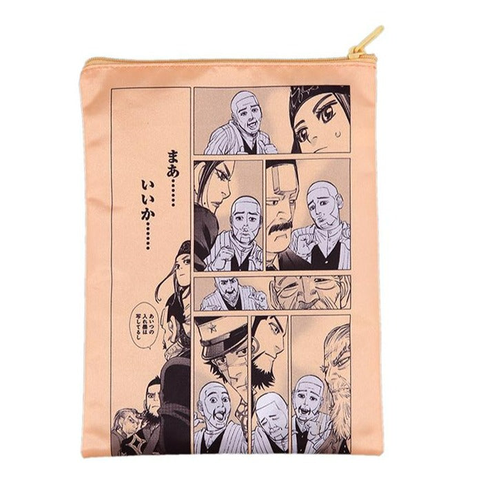 Golden Kamui Flat Pouch Yutake Shiraishi BA2 (Jump Shop)--1