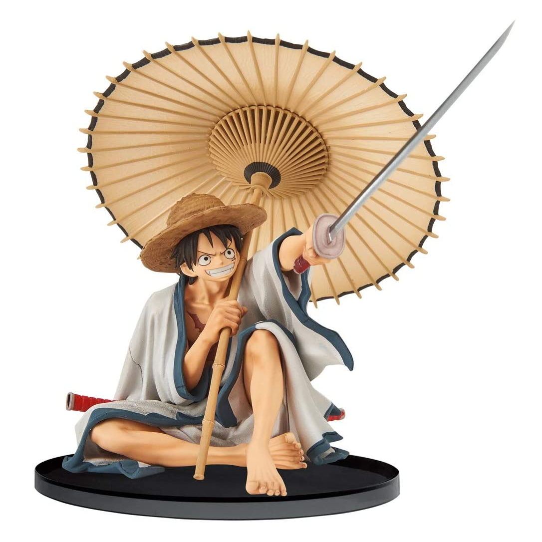 One Piece BANPRESTO WORLD FIGURE COLOSSEUM Zoukeiou Choujou Kessen 2 vol.6 Monkey D. Luffy--0