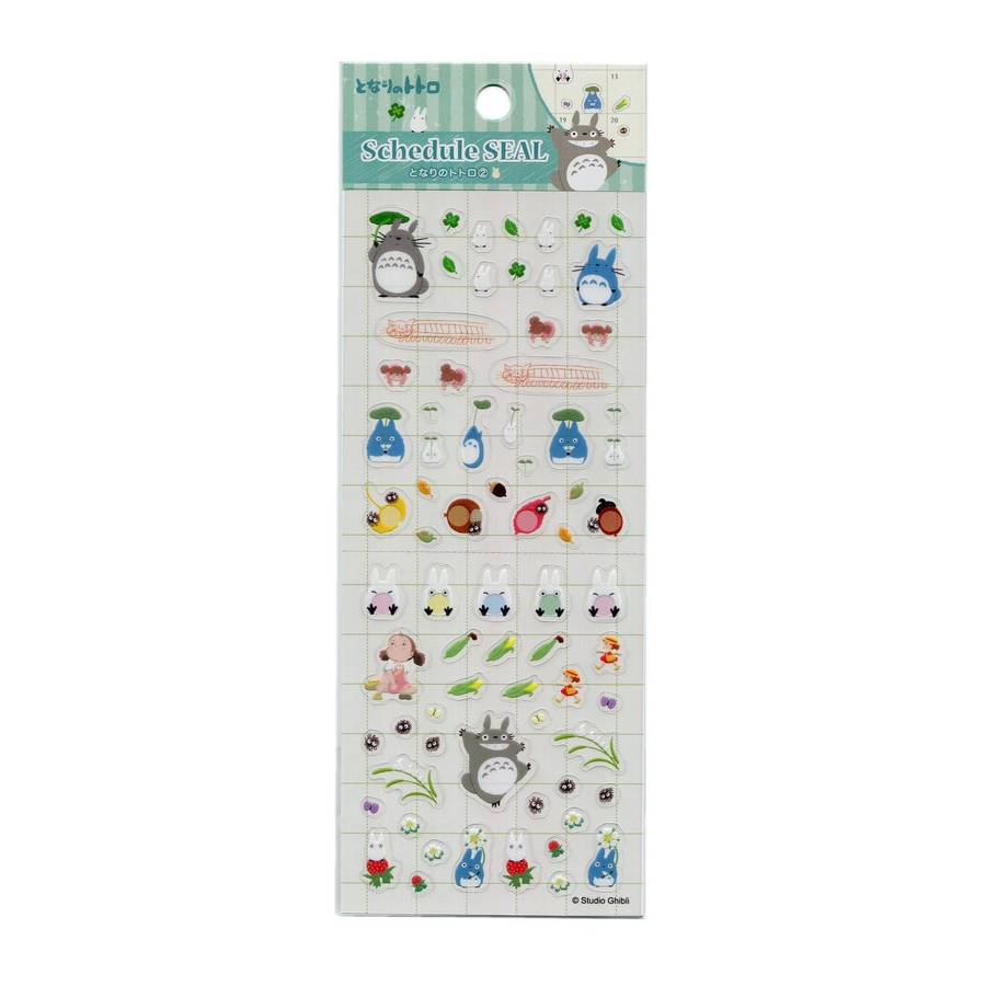 My Neighbor Totoro - Schedule Seal Stickers--0