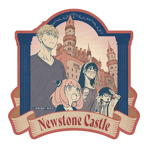 Spy x Family Travel Sticker (3) Newstone Castle--0