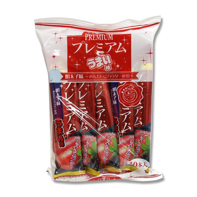 Premium Umaibo - Mentaiko (lot de 10)--0