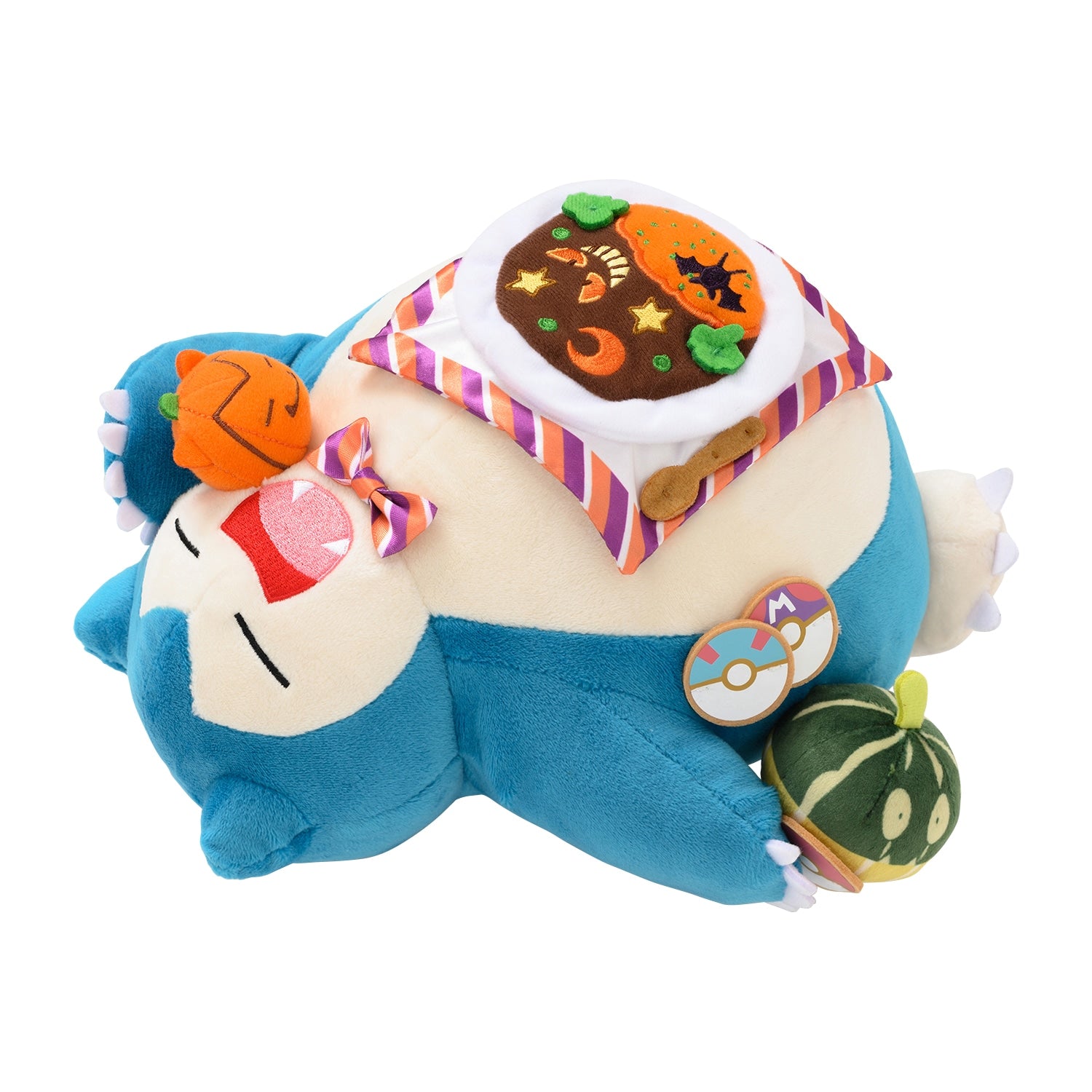 Snorlax "Pokémon Pumpkin Banquet" plush--0