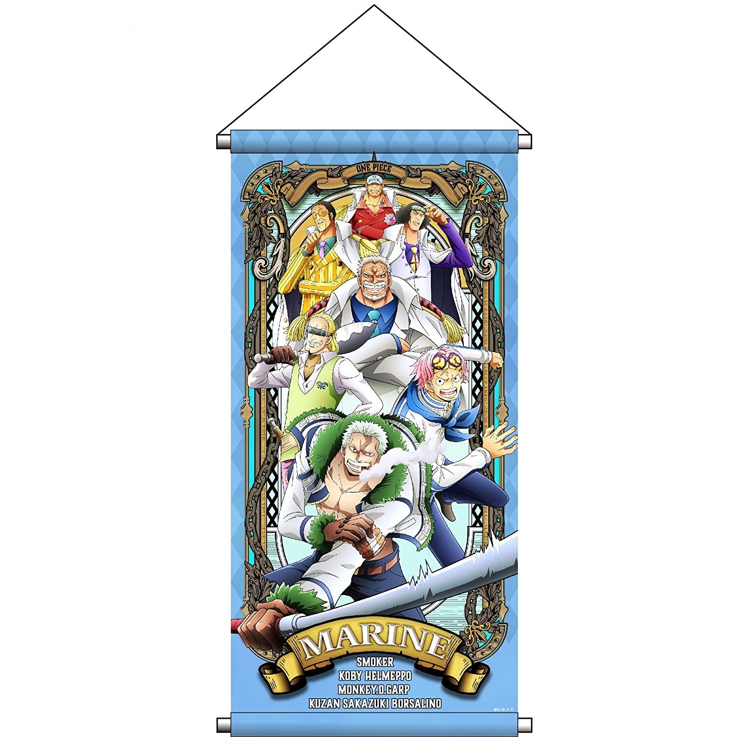 One Piece Ultimate Crew 2nd Dodeka Tapestry Marine--0