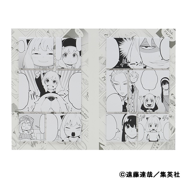 Bloc Note façon manga SPY x FAMILY (Jump Shop)--1
