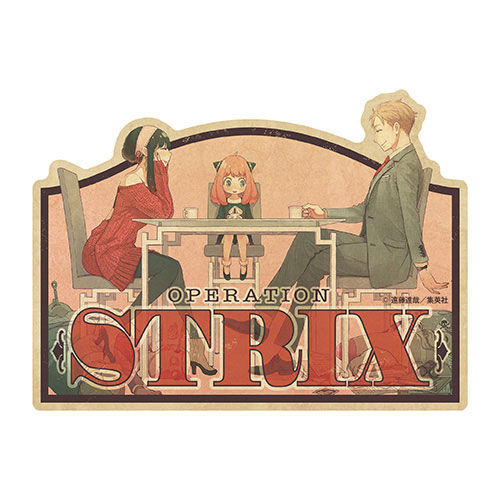 Spy x Family Travel Sticker (6) Operation "Strix"--0