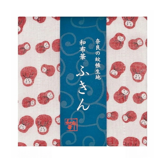 Wafuka Fukin/Fabric Fallen Daruma Pattern--0