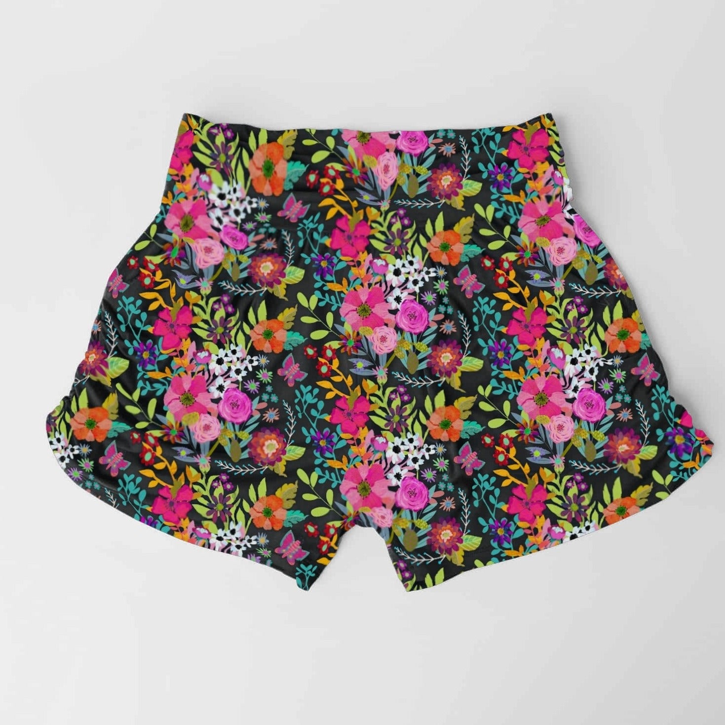 Muse Threads  Funky Floral Women's Lounge Shorts