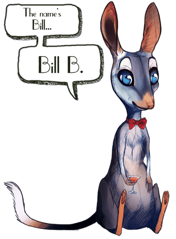 The name's Bill ... Bill B. The Bilby mascot for Excalibur Dehydrators Australia™ - he has proudly been a part of our longstanding Nature's Wonderland business now since 1995.