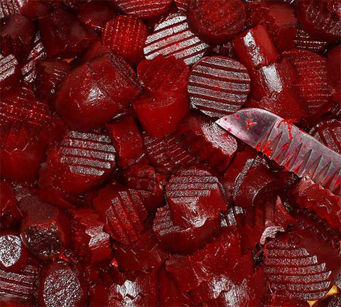 Crinkle Cut Knife for zigzag beet chips.